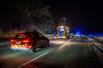 Untergruppenbach: Schwerer Verkehrsunfall auf dem Zubringer fordert drei Schwerverletzte